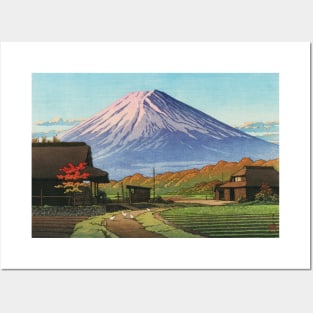 Autumn at Funatsu by Kawase Hasui Posters and Art